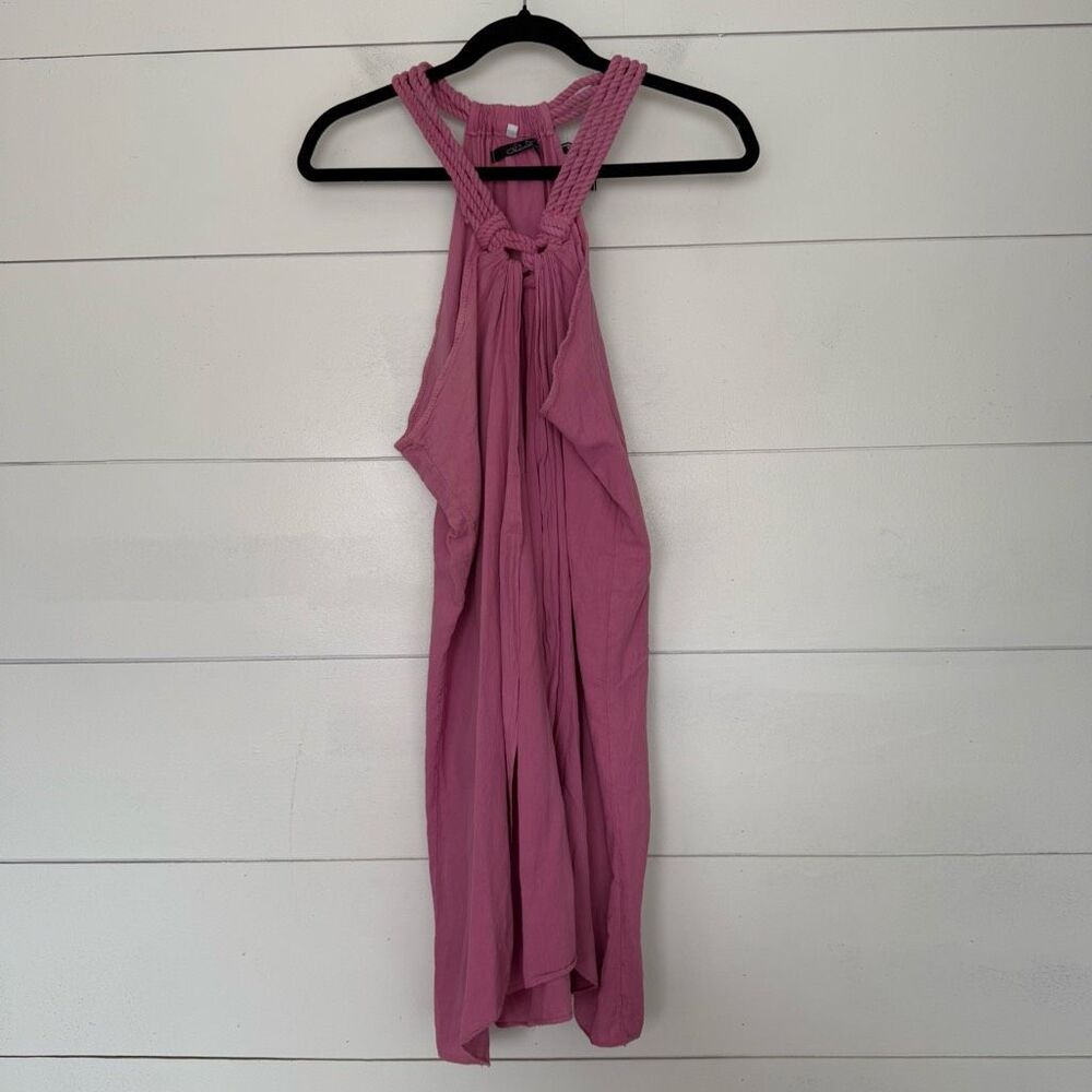 Giocam Women’s Large Pink Magenta Gio Mini Marce Mini Dress Cover Up New